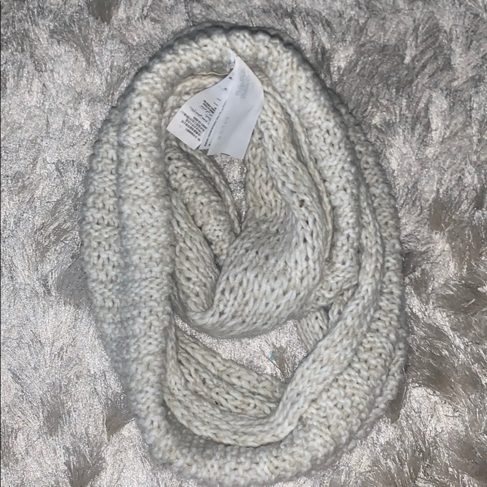 TAN INFINITY SCARF